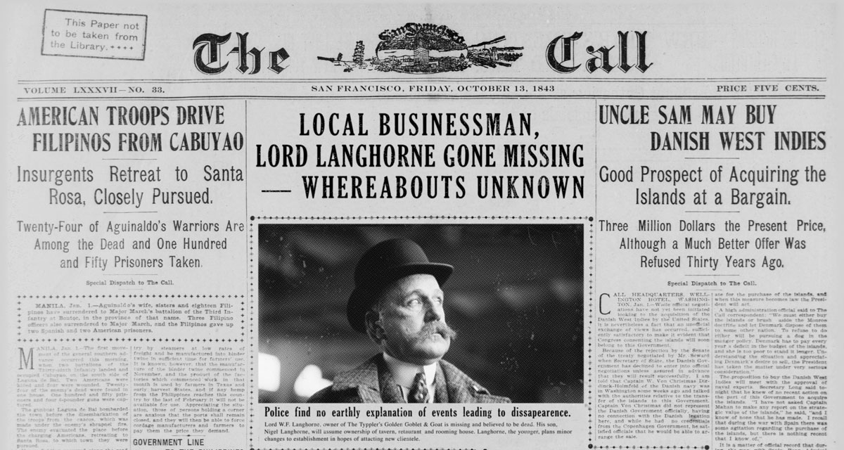 Langhorne The Call Langhorne's disappearence as seen in The Call