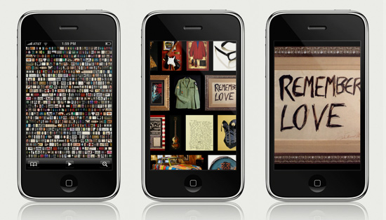 hard-rock-memorabilia-iphone Hard Rock Memorabilia via Microsoft's Seadragon app