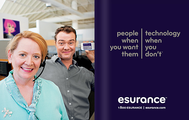 Esurance rebrand launches with TV, cinema, interactive, OOH